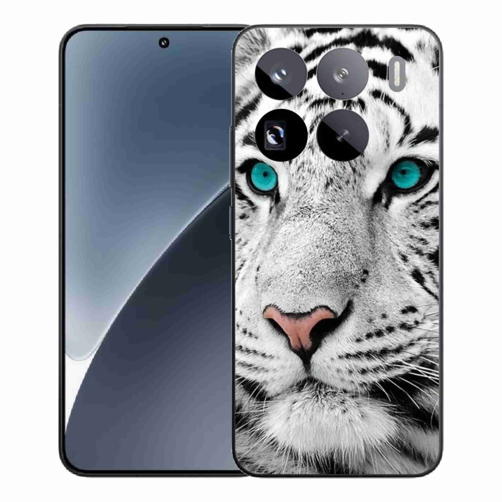Gélový kryt mmCase na Xiaomi 15 Pro - biely tiger