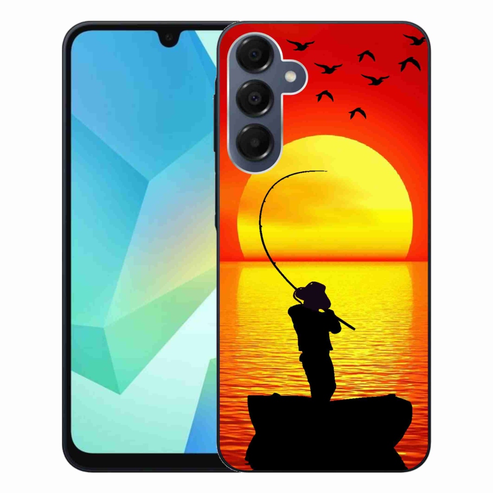 Gélový kryt mmCase na Samsung Galaxy A16 4G/5G - rybárčenie
