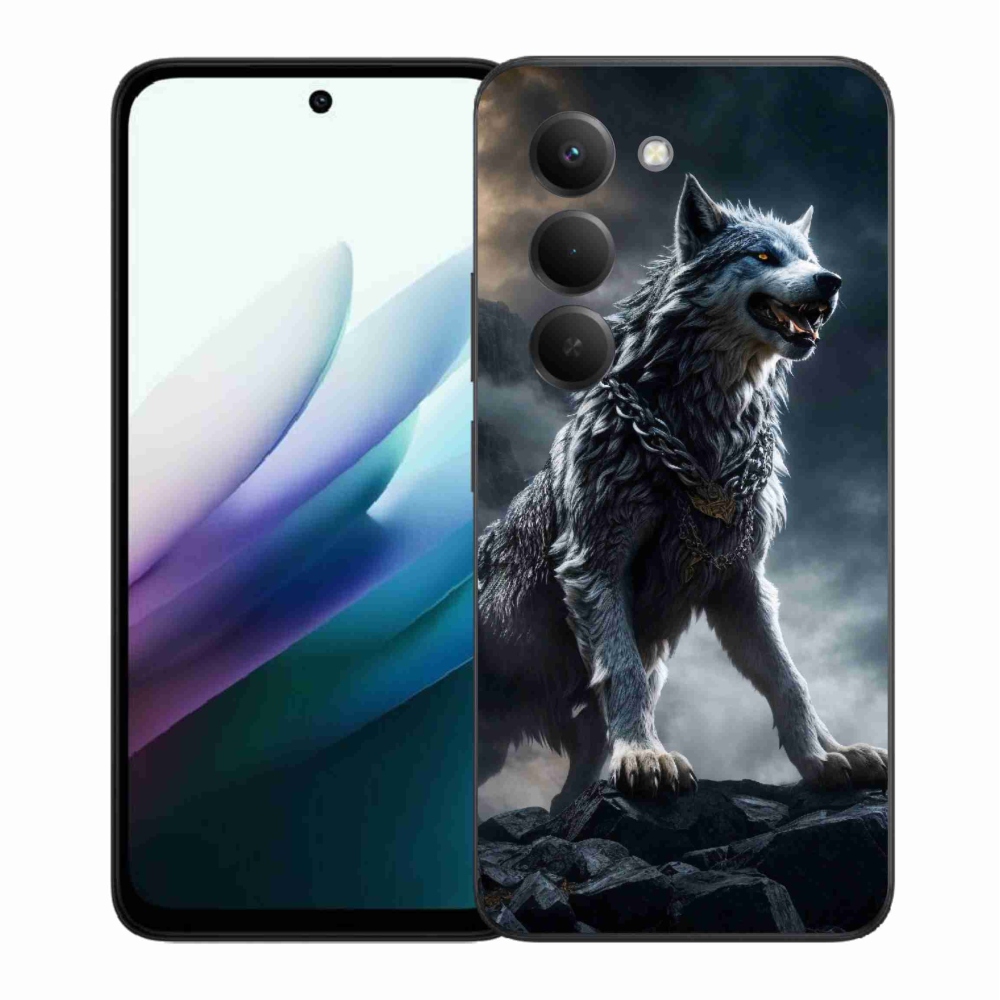 Gélový kryt mmCase na Xiaomi Redmi 15 4G/5G (171mm) - vlk 1