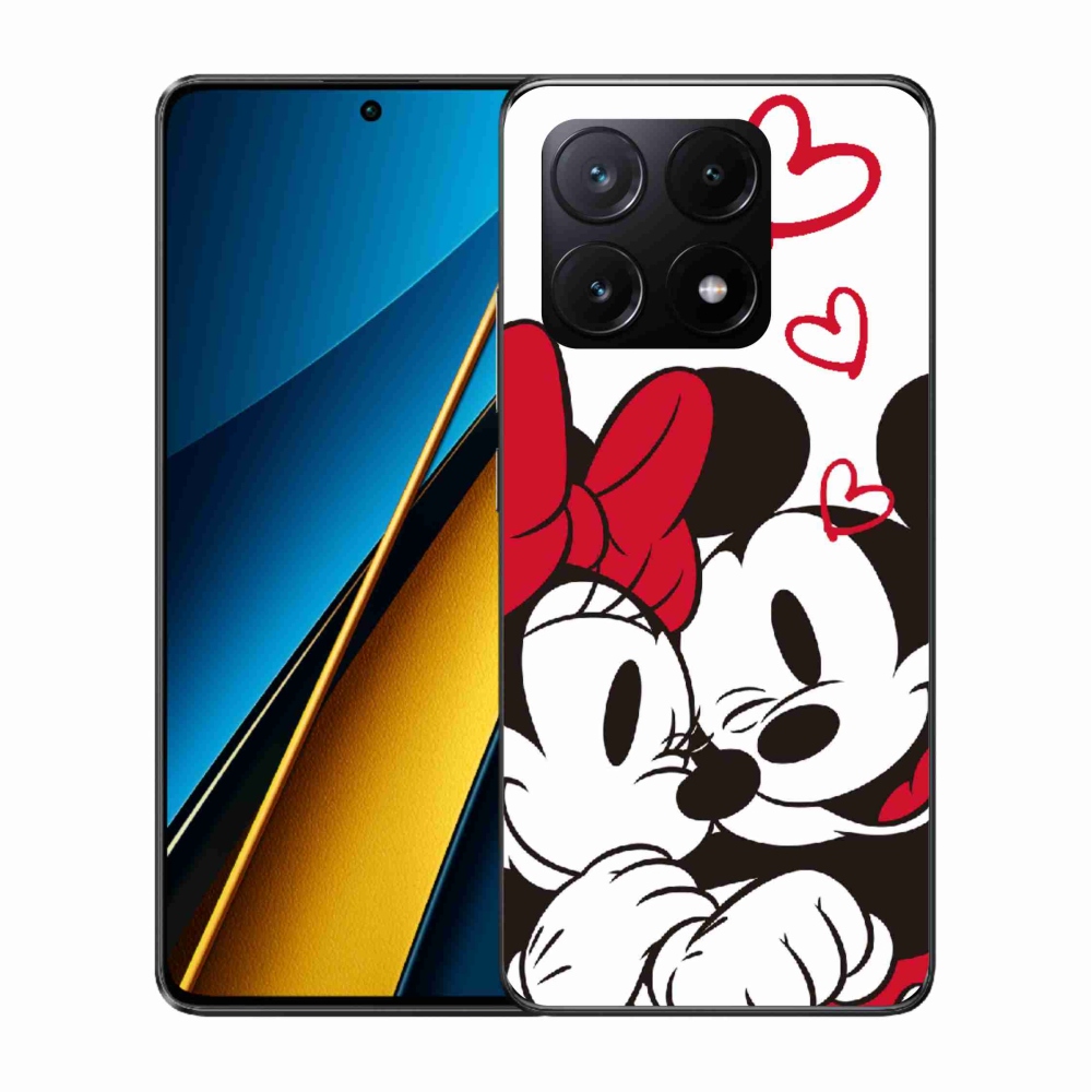 Gélový kryt mmCase na Xiaomi Poco X6 Pro 5G - minnie a mickey