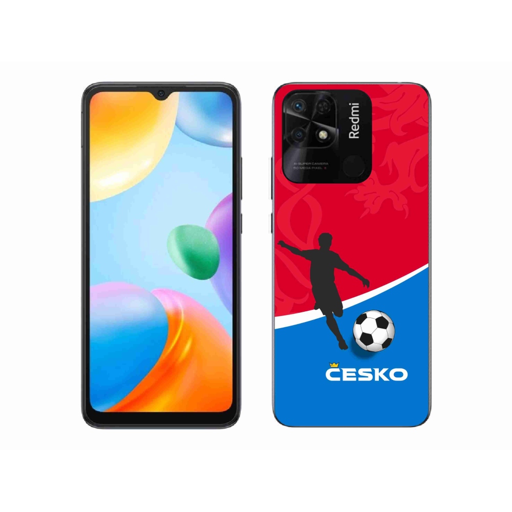 Gélový kryt mmCase na Xiaomi Redmi 10C - futbal Česko