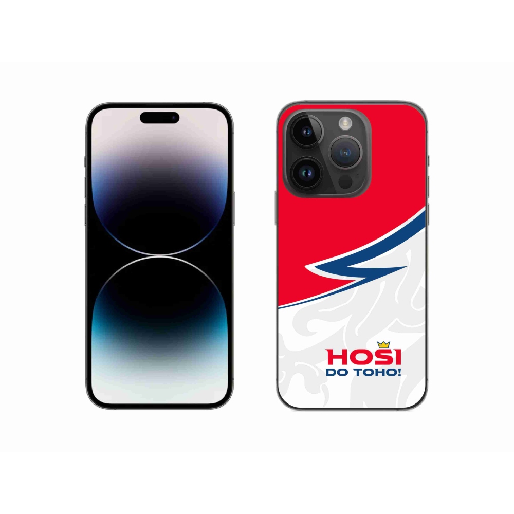 Gélový kryt mmCase na iPhone 14 Pro 6.1 - chlapci do toho