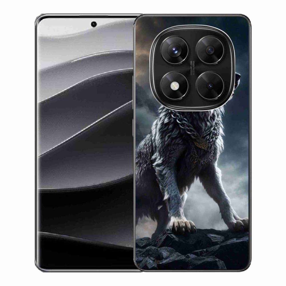 Gélový kryt mmCase na Xiaomi Redmi Note 14 Pro 5G/Poco X7 5G - vlk 1