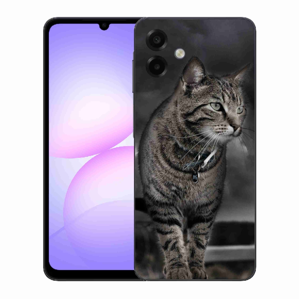 Gélový kryt mmCase na Samsung Galaxy A07 4G - mačka