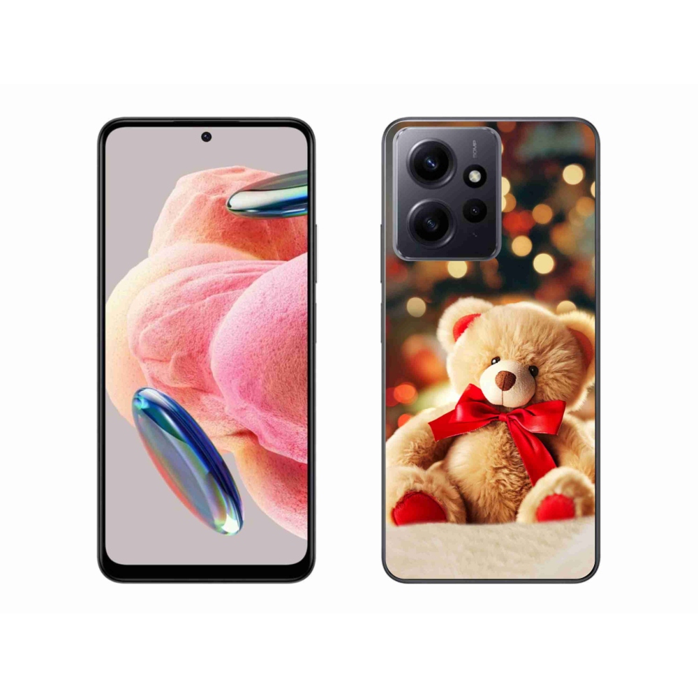 Gélový kryt mmCase na Xiaomi Redmi Note 12 4G - plyšový medvedík