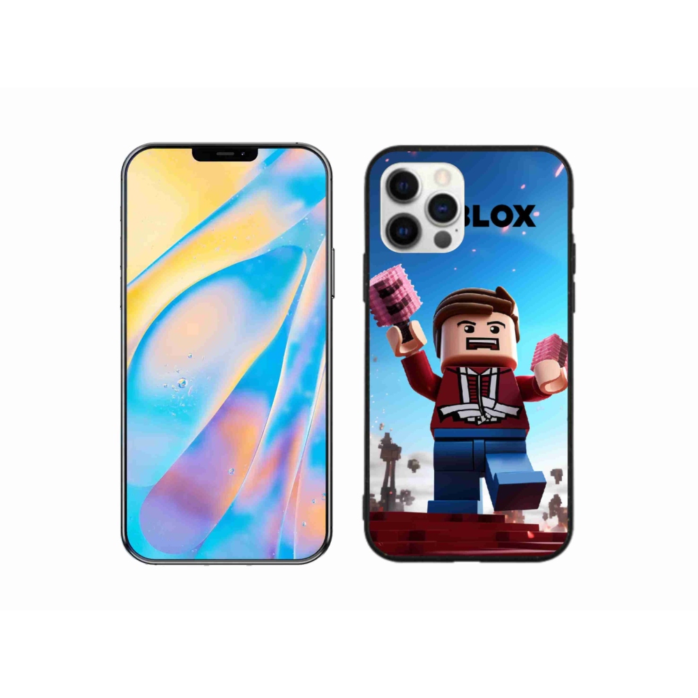 Gélový kryt mmCase na iPhone 12 Pro - roblox 2