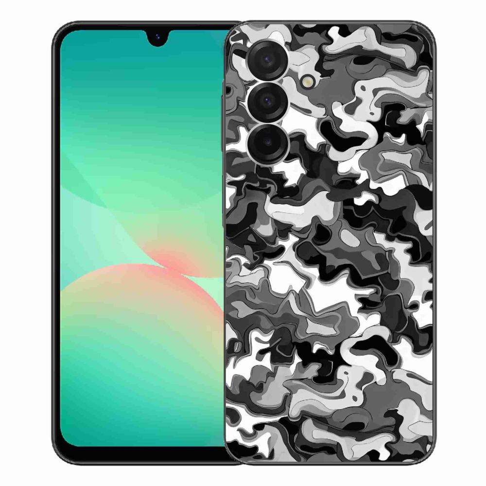 Gélový kryt mmCase na Samsung Galaxy A26 5G - maskáčový vzor 3