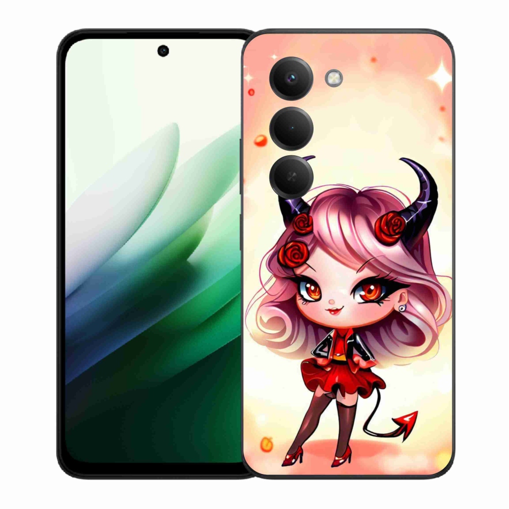 Gélový kryt mmCase na Xiaomi Redmi 15 5G (169mm) - kreslená čertica