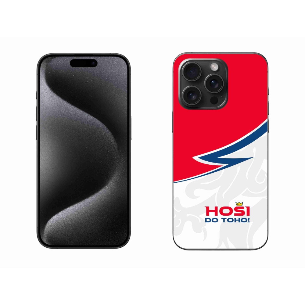 Gélový kryt mmCase na iPhone 15 Pro Max - chlapci do toho
