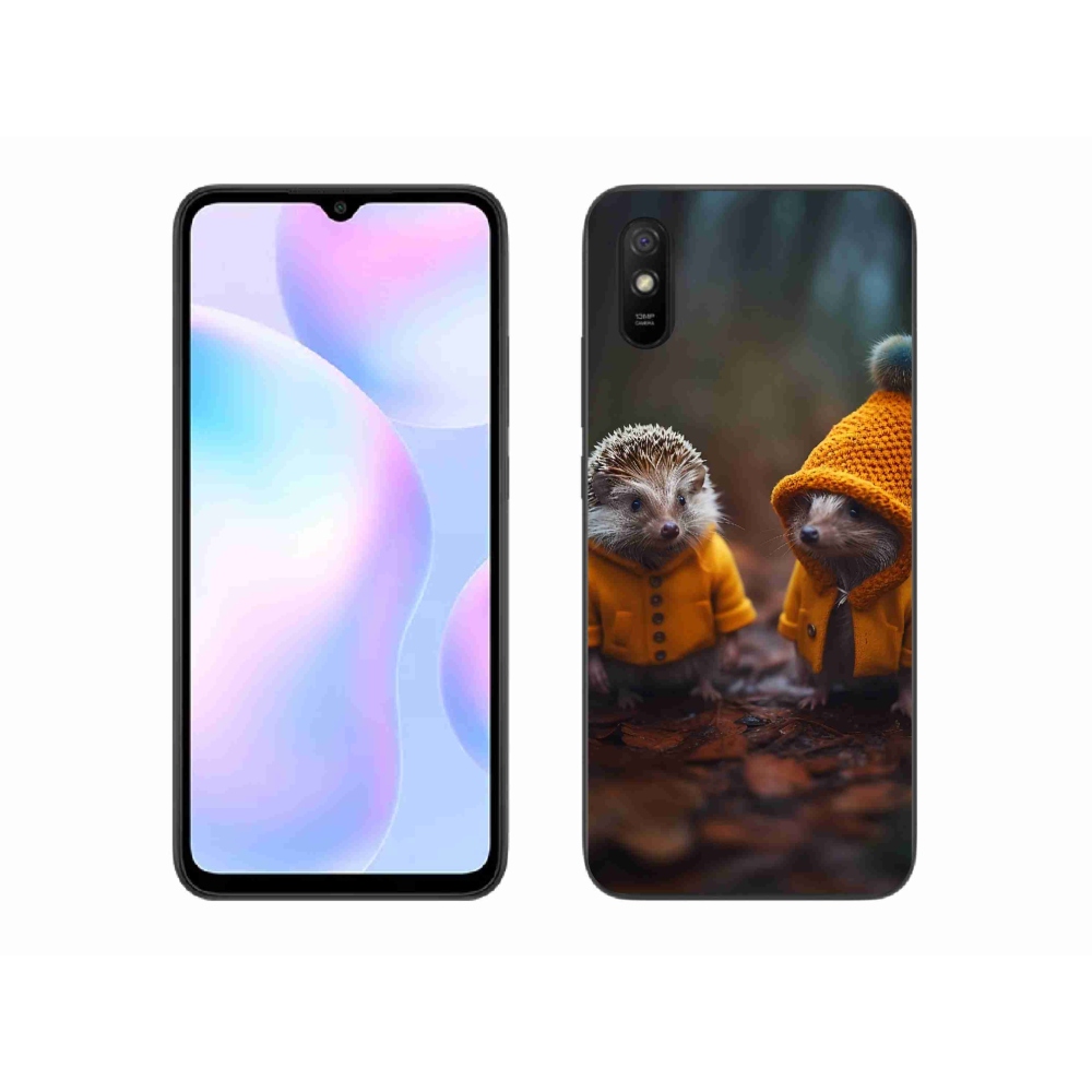 Gélový kryt mmCase na Xiaomi Redmi 9A - ježkovia