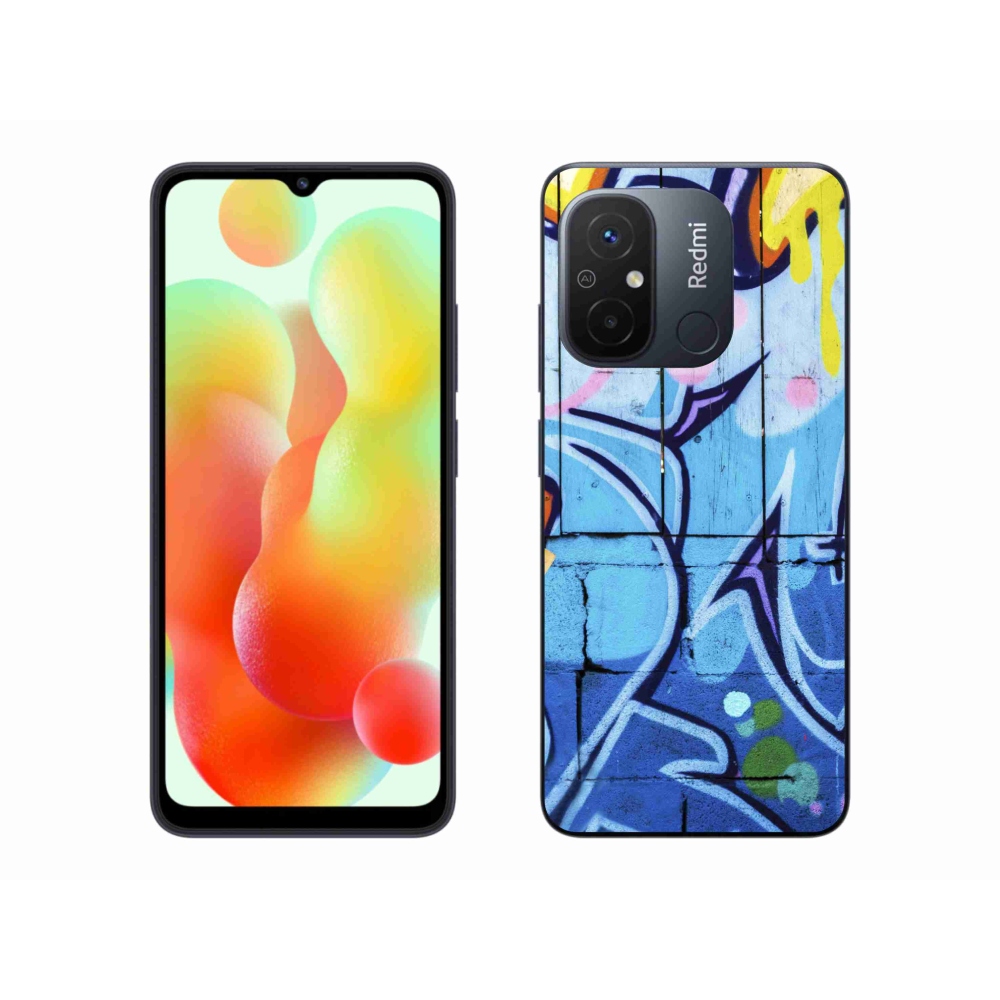 Gélový kryt mmCase na Xiaomi Redmi 12C - graffiti