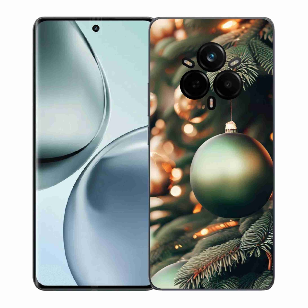 Gélový kryt mmCase na Realme 14 Pro+ 5G - vianočné ozdoby 1