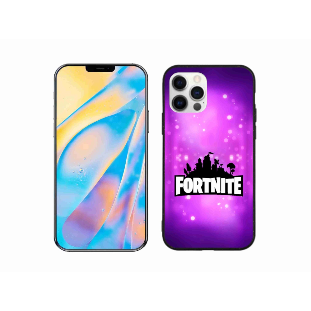 Gélový kryt mmCase na iPhone 12 - fortnite 2