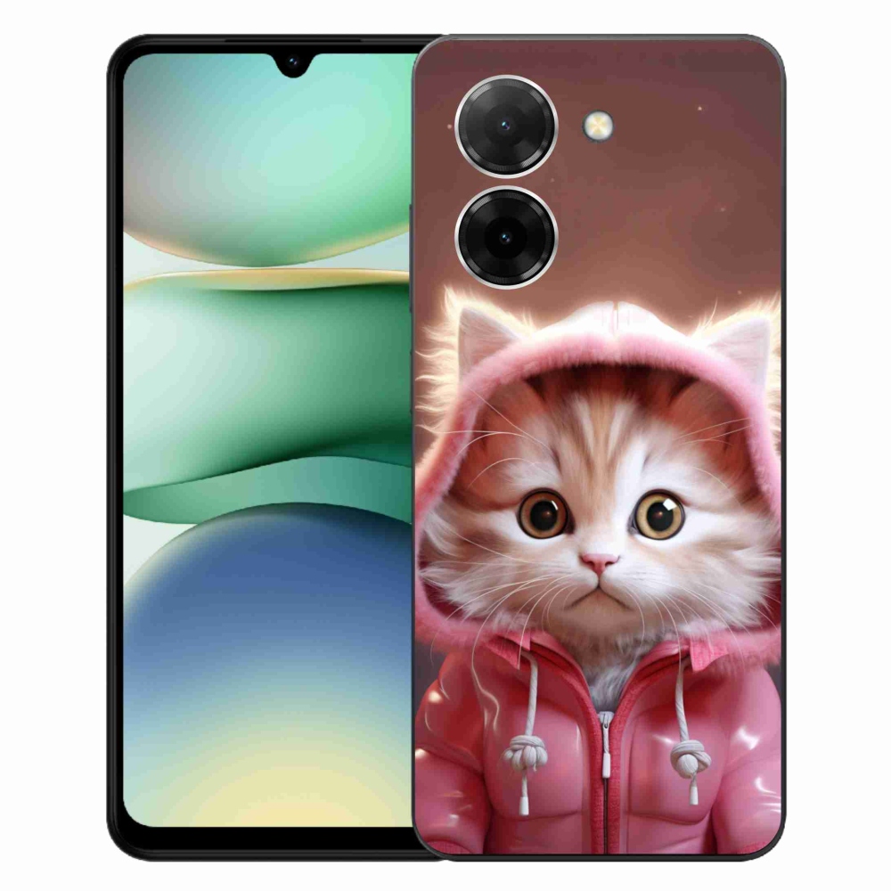 Gélový kryt mmCase na Xiaomi Redmi A5 (171.7x77.8x8.3mm) - roztomilé mačiatko 3