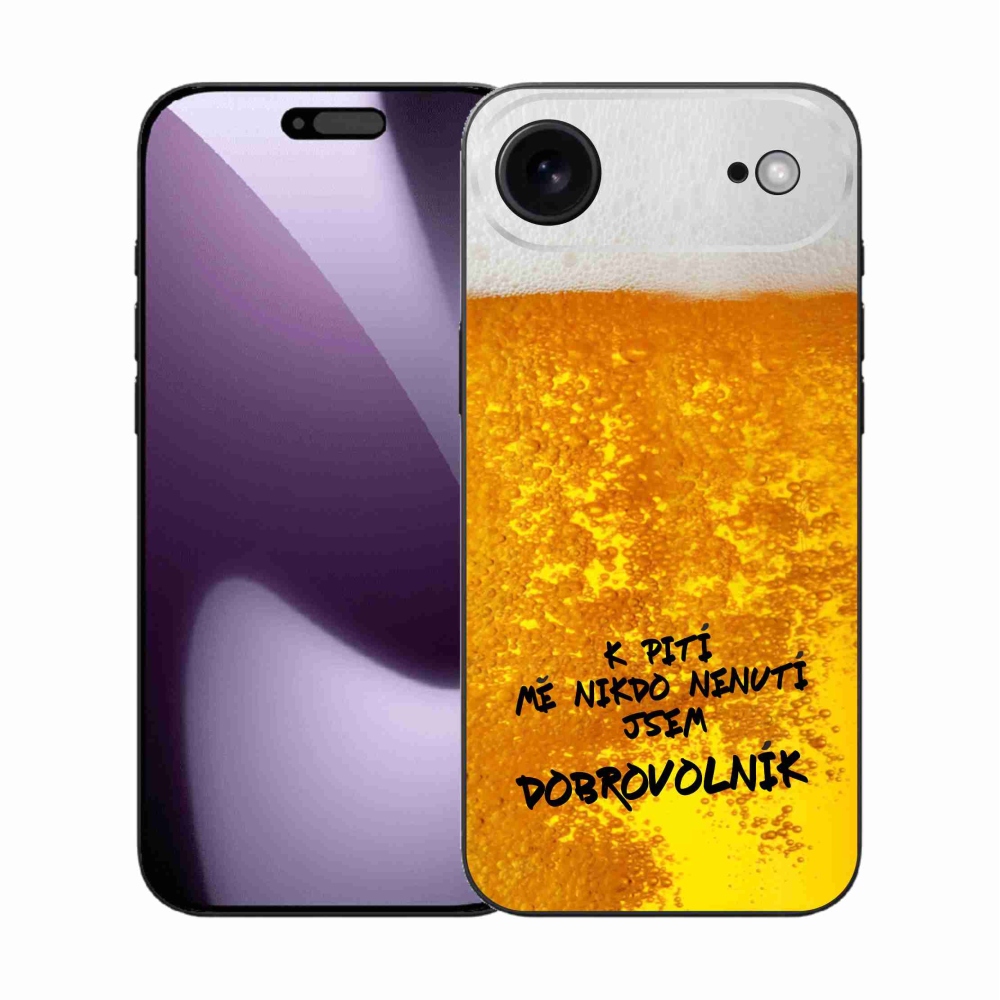 Gélový kryt mmCase na iPhone 17 Air - pivný motív 4
