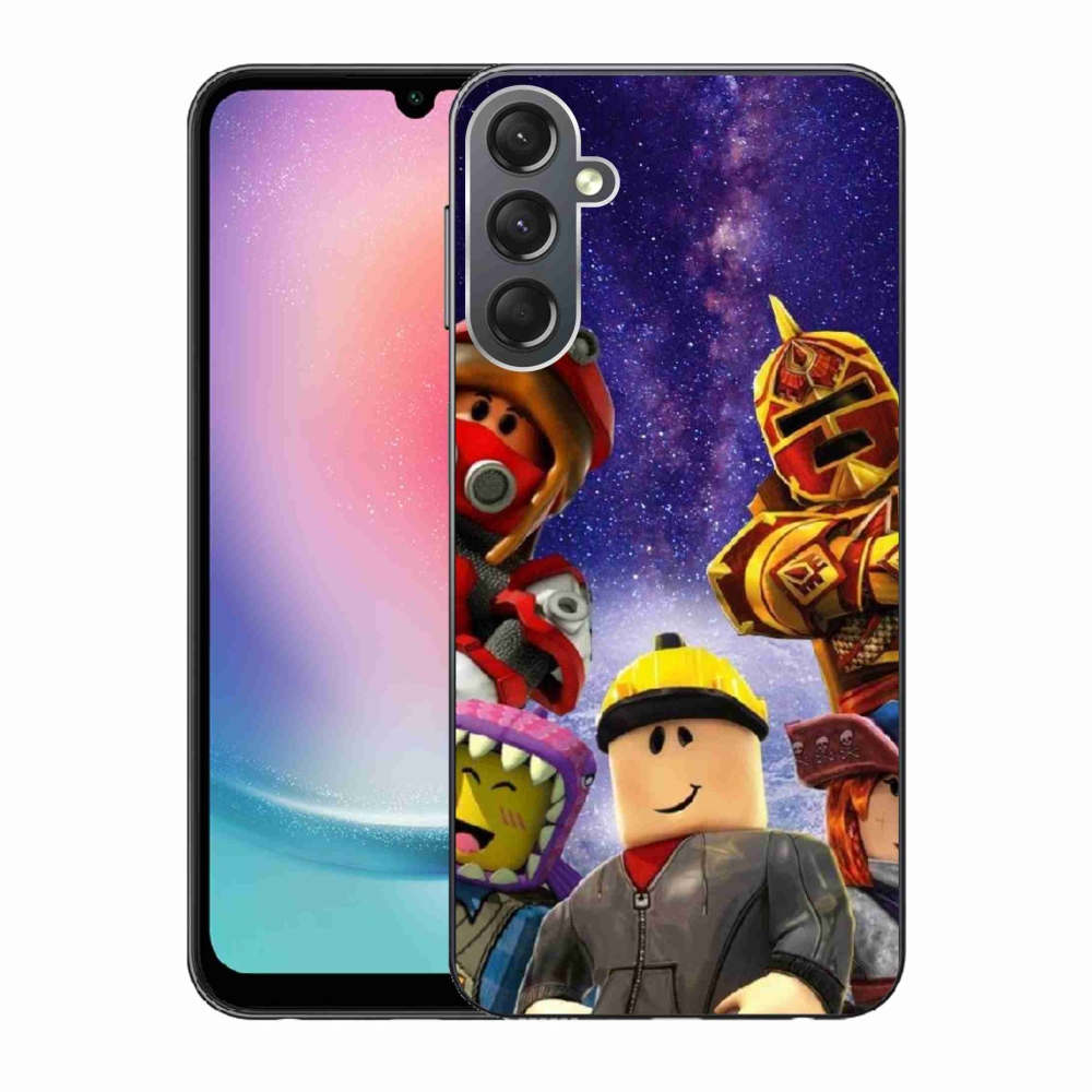 Gélový kryt mmCase na Samsung Galaxy A24 - roblox 3