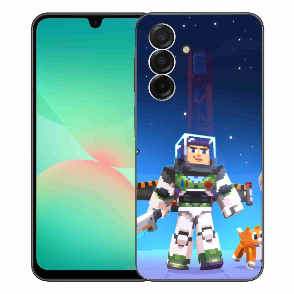 Gélový kryt mmCase na Samsung Galaxy A26 5G - minecraft 2