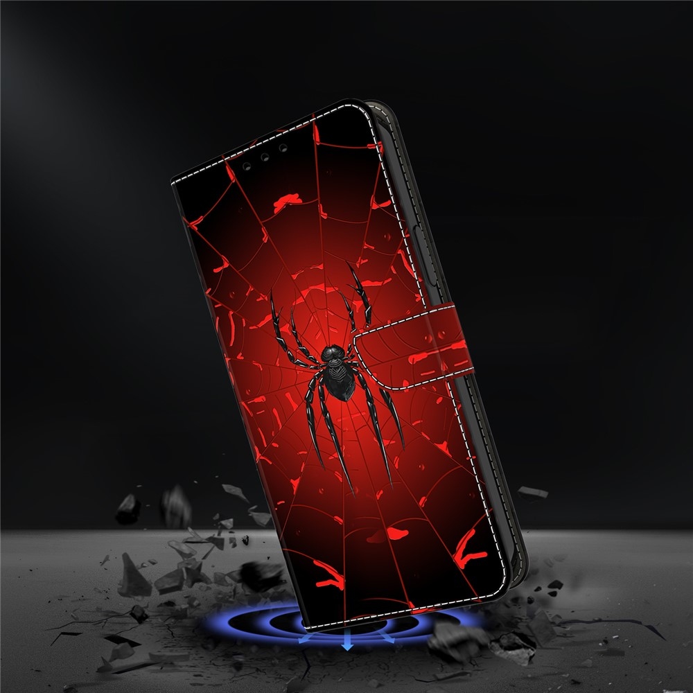 Smooth knižkové púzdro na Samsung Galaxy A07 4G - pavúk