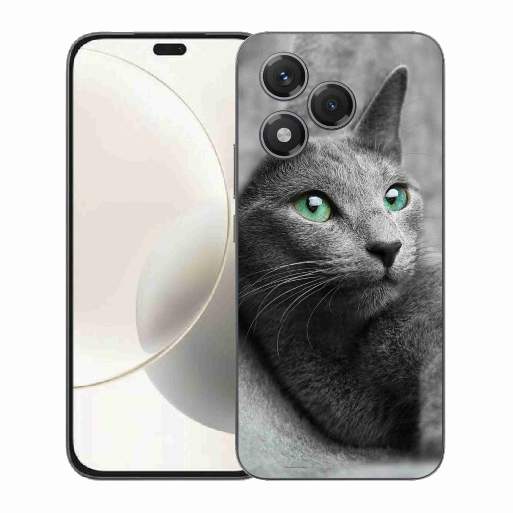Gélový kryt mmCase na Honor 400 Lite - mačka 2