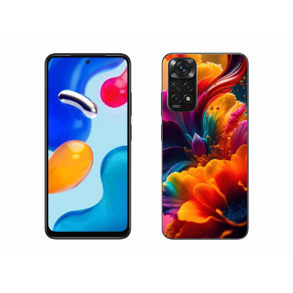 Gélový kryt mmCase na Xiaomi Redmi Note 11 4G - abstraktný motív 2