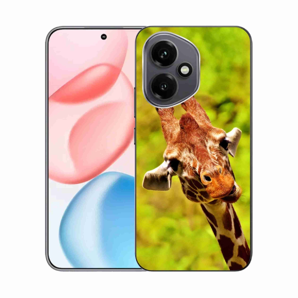 Gélový kryt mmCase na Honor 400 - žirafa
