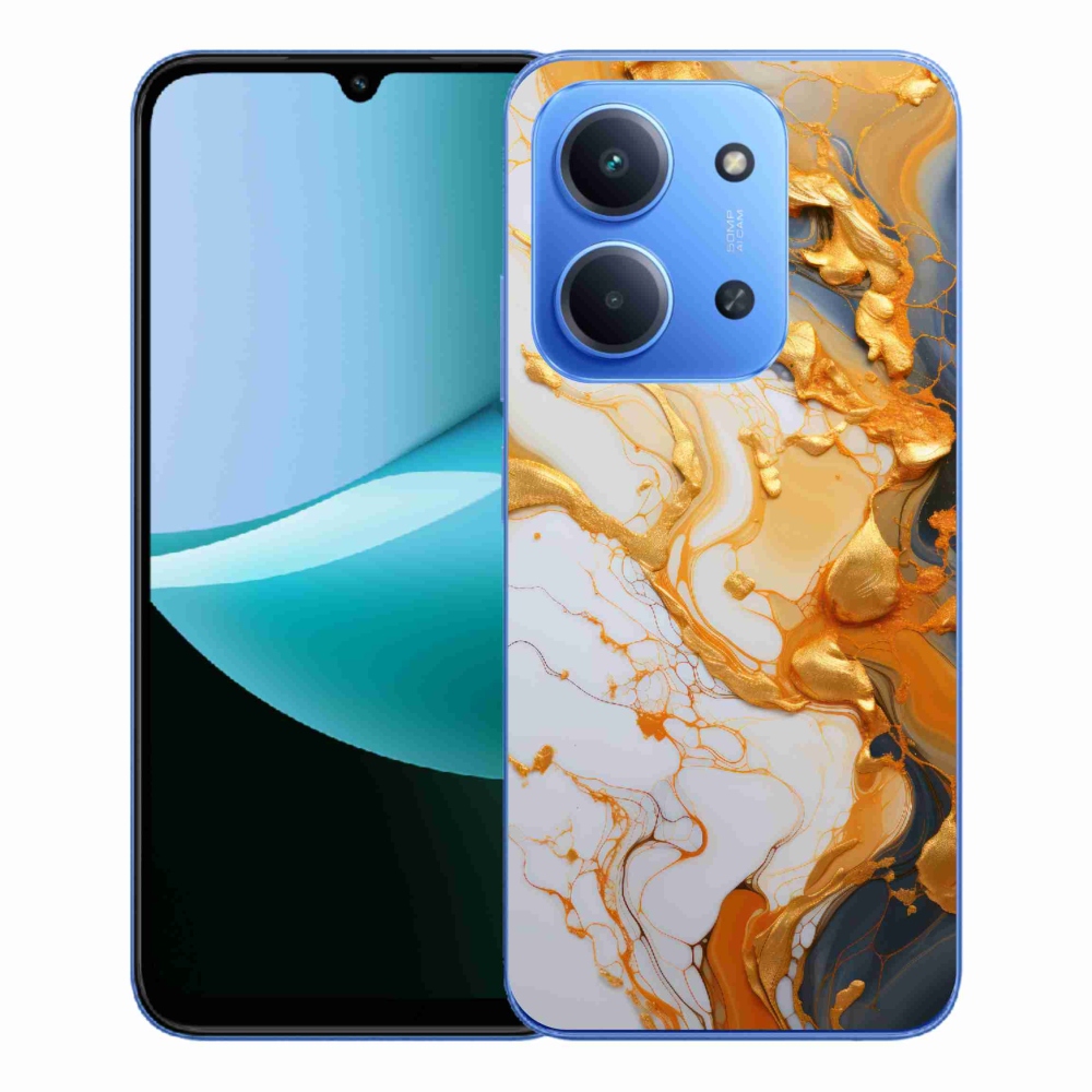Gélový kryt mmCase na Xiaomi Redmi 15C 4G/5G (173mm) - abstraktný motív 6