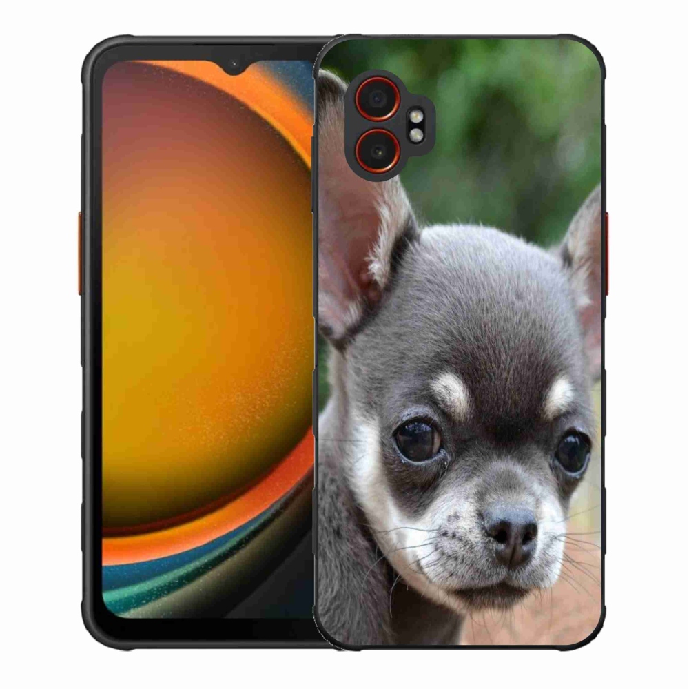 Gélový kryt mmCase na Samsung Galaxy Xcover 7 Pro - čivava