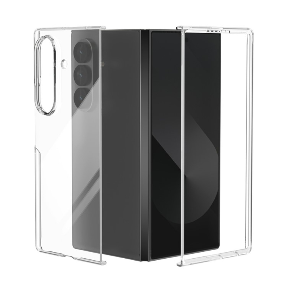 Plastový kryt na Samsung Galaxy Z Fold7 5G - priehľadný