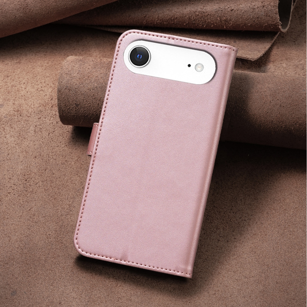 Clover knižkové púzdro na iPhone 17 Air - ružovozlaté