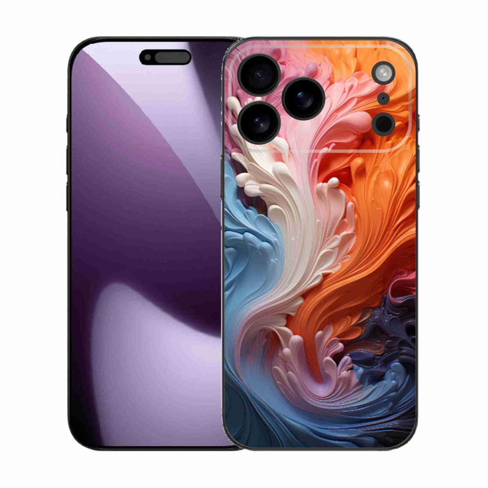 Gélový kryt mmCase na iPhone 17 Pro Max - abstraktný motív 8