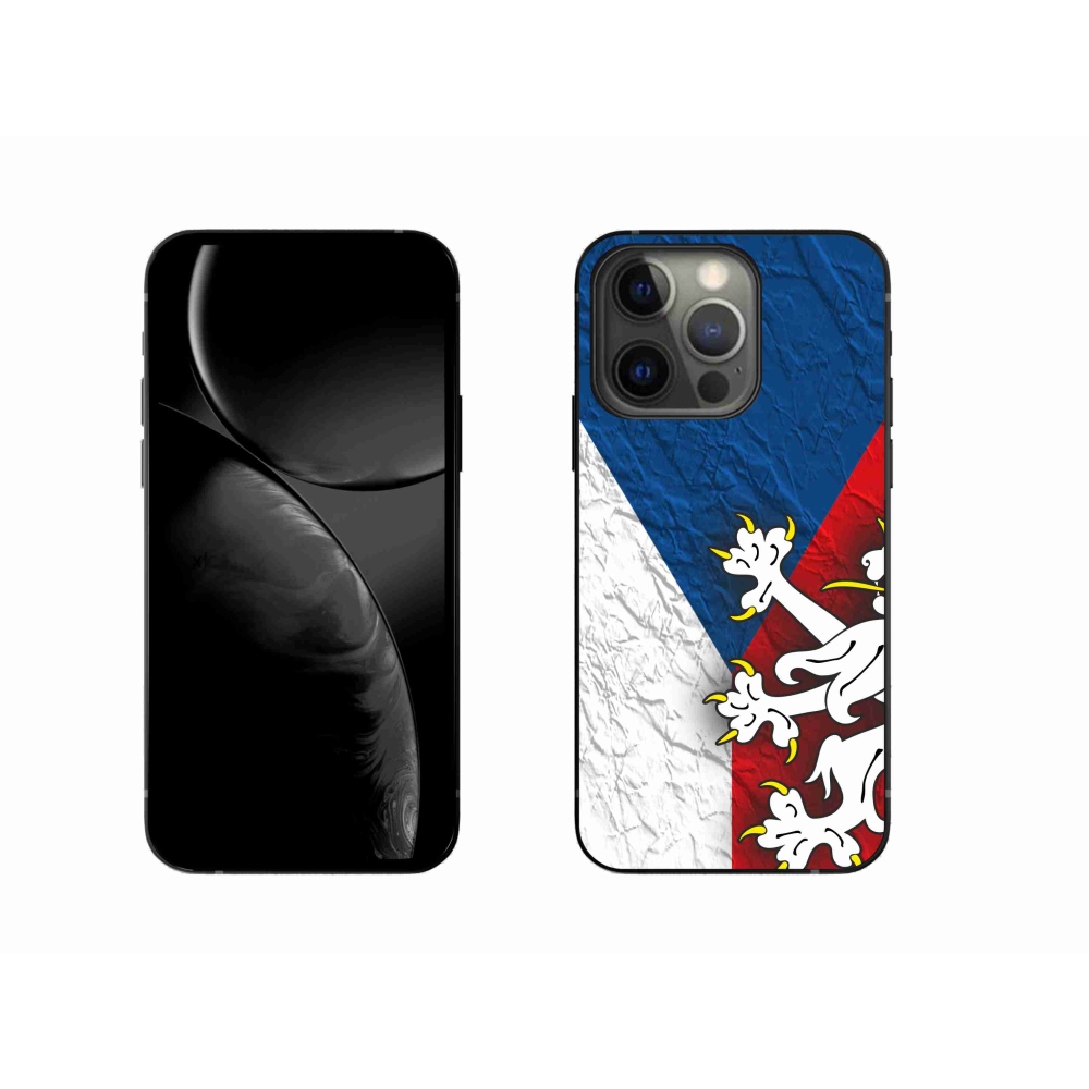 Gélový kryt mmCase na iPhone 13 Pro 6.1 - česká vlajka 1
