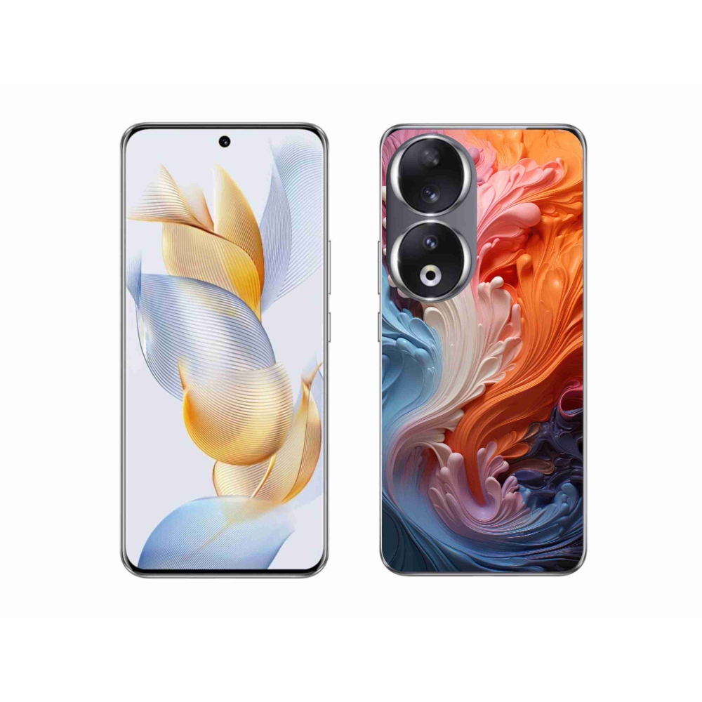 Gélový kryt mmCase na Honor 90 - abstraktný motív 8