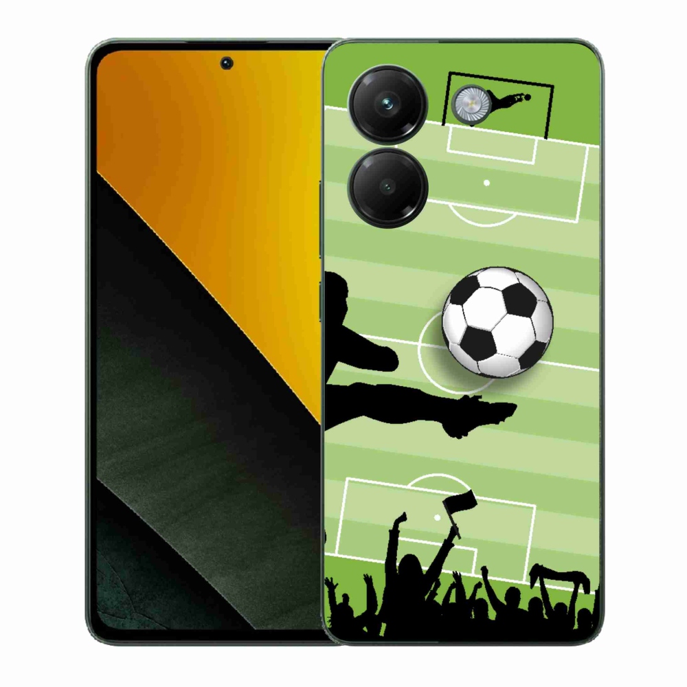 Gélový kryt mmCase na Xiaomi Poco M7 Pro 5G - futbal 3