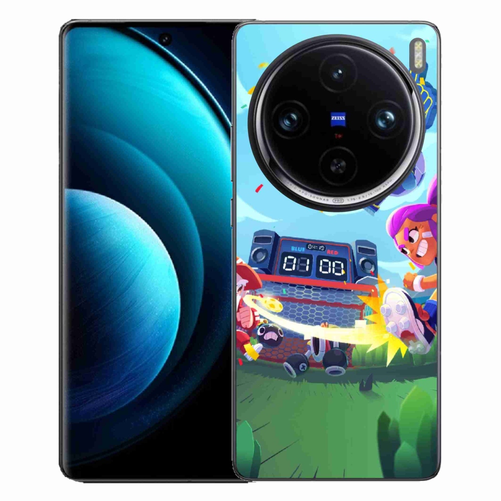 Gélový kryt mmCase na Vivo X100 Pro 5G - brawl stars 1