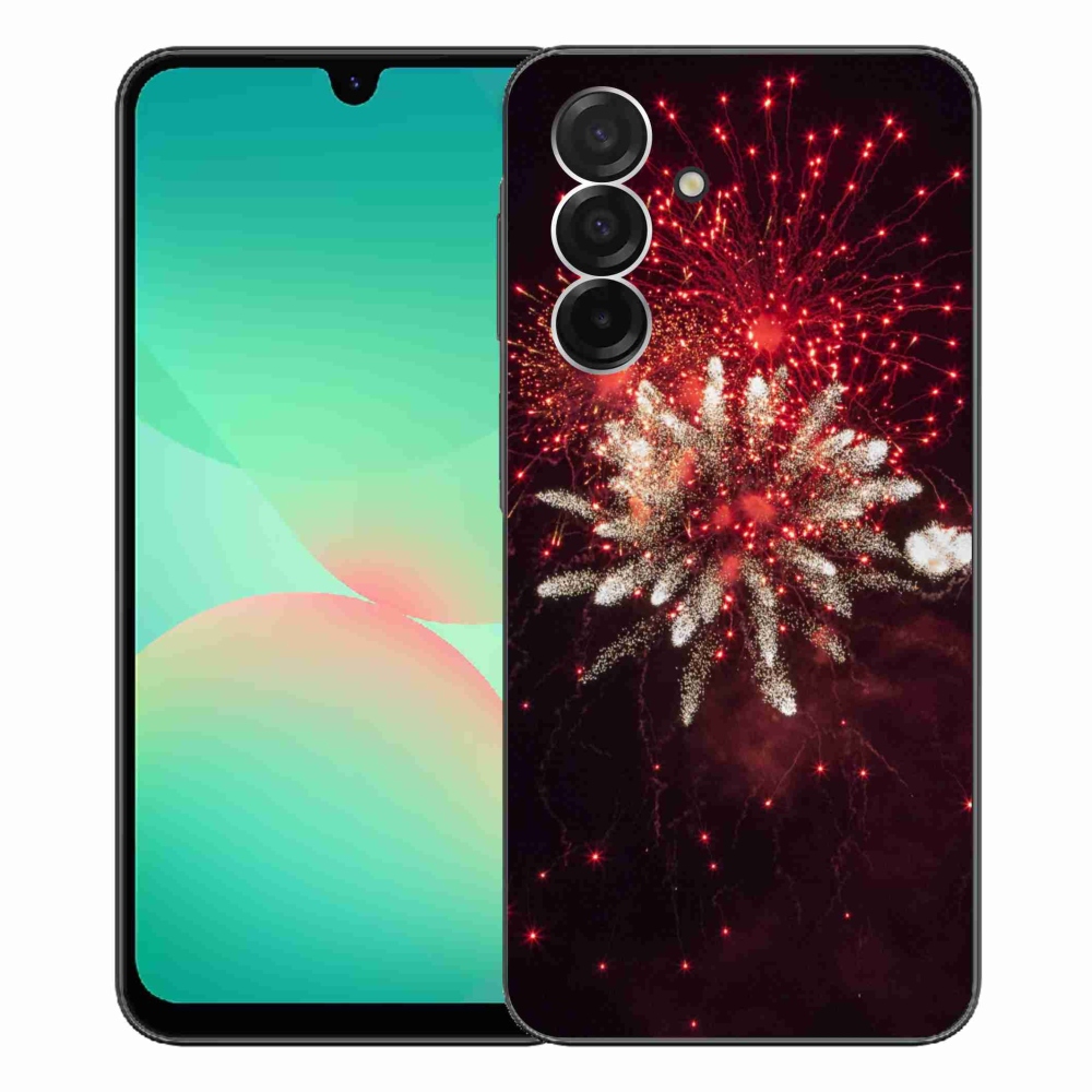 Gélový kryt mmCase na Samsung Galaxy A26 5G - ohňostroj
