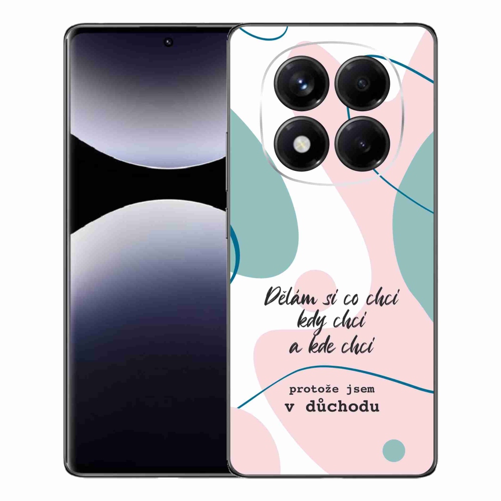 Gélový kryt mmCase na Xiaomi Redmi Note 14 Pro - vtipný text 10 biele pozadie