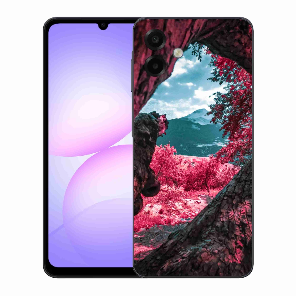 Gélový kryt mmCase na Samsung Galaxy A07 4G - výhľad na hory
