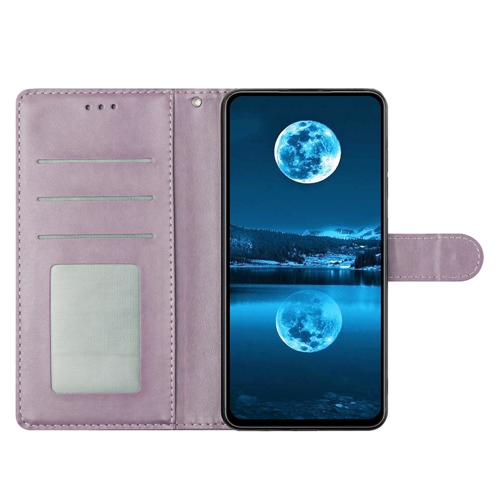 Clots knižkové púzdro na Xiaomi Redmi 15C 4G (171mm)/Poco C85 4G (171mm) - fialové