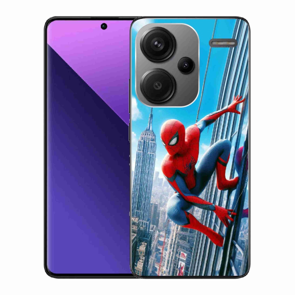 Gélový kryt mmCase na Xiaomi Redmi Note 13 Pro+ 5G - spiderman