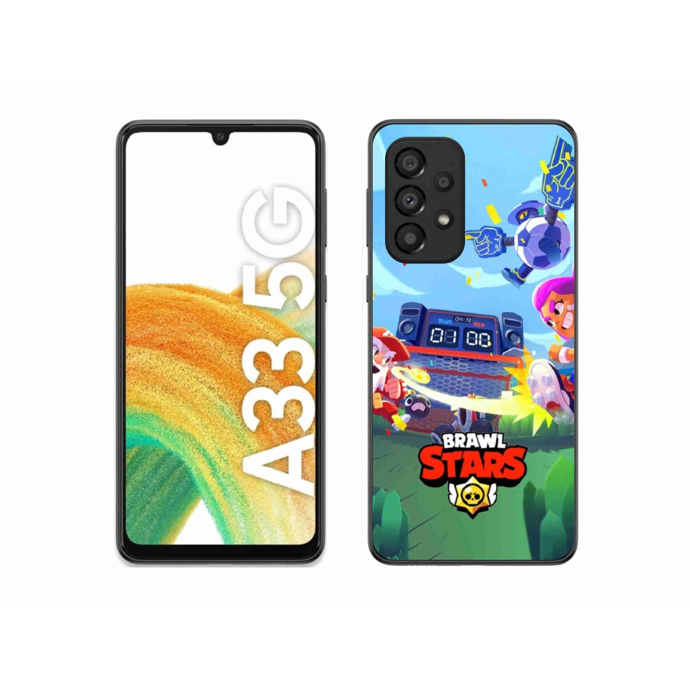 Gélový kryt mmCase na Samsung Galaxy A33 5G - brawl stars 1