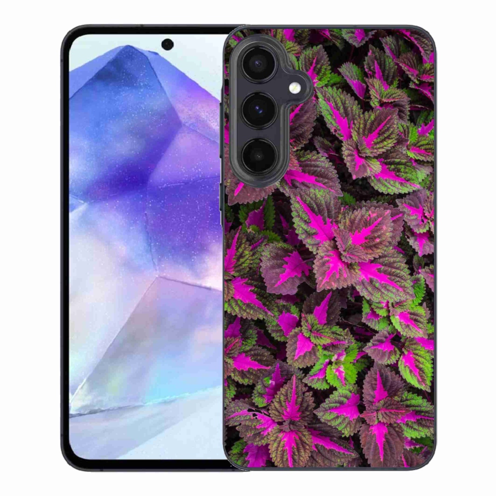 Gélový kryt mmCase na Samsung Galaxy A55 5G - kvety 10