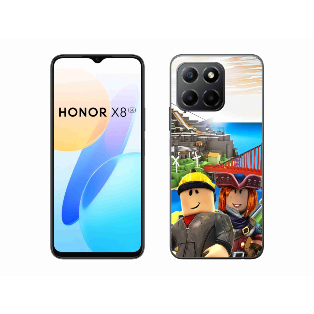 Gélový kryt mmCase na Honor X8 5G/Honor 70 Lite 5G - roblox 1