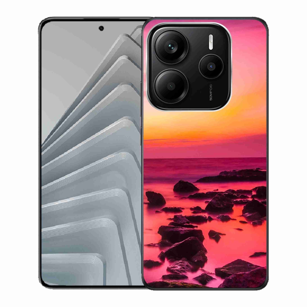 Gélový kryt mmCase na Xiaomi Redmi Note 14 5G - more a záře
