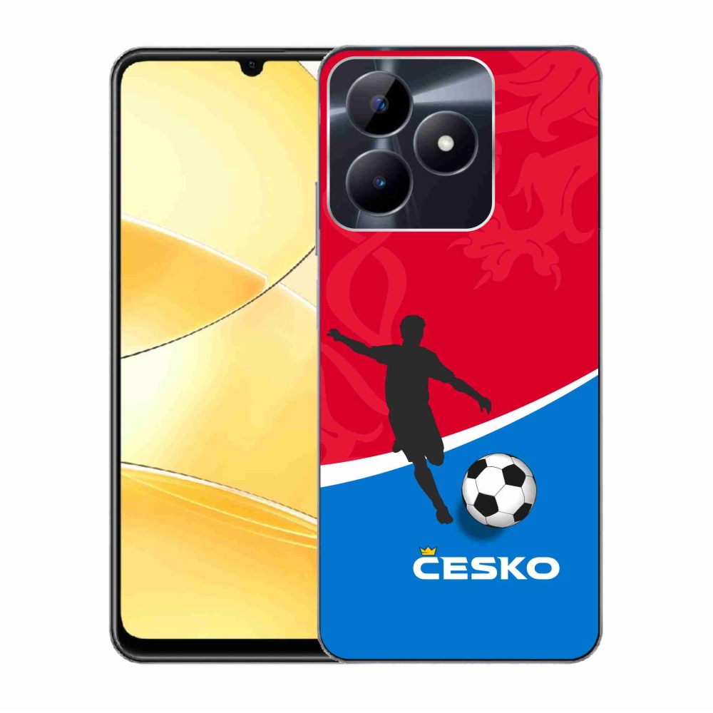 Gélový kryt mmCase na Realme C51/C53 - futbal Česko