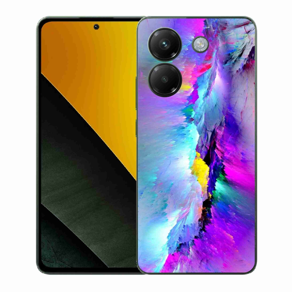 Gélový kryt mmCase na Xiaomi Poco M7 Pro 5G - abstrakt