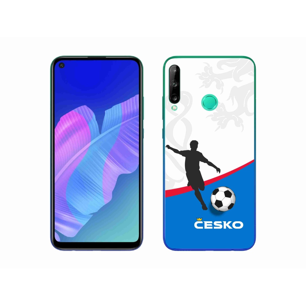 Gélový kryt mmCase na Huawei P40 Lite E - futbal Česko 1