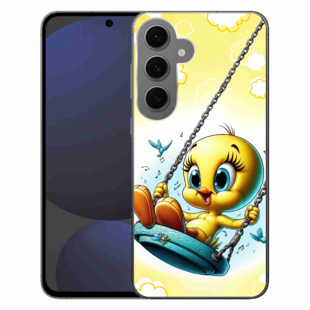 Gélový kryt mmCase na Samsung Galaxy S24 FE - tweety