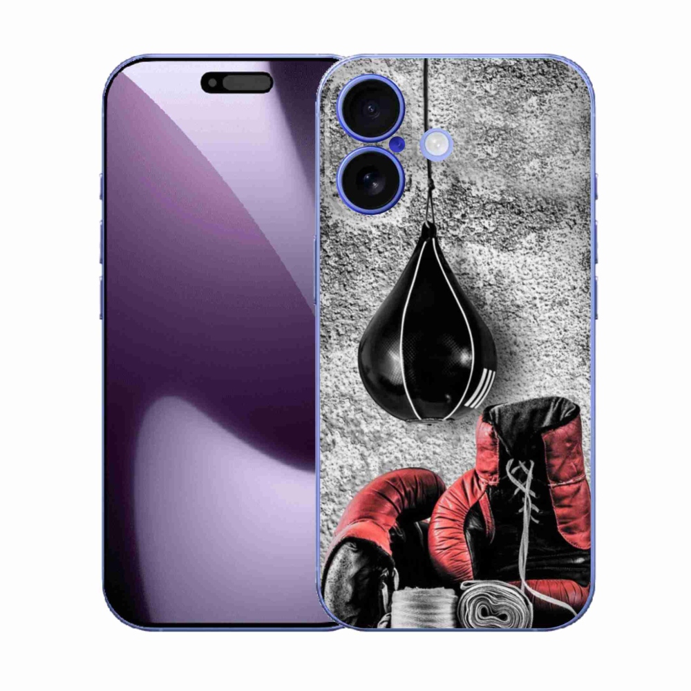 Gélový kryt mmCase na iPhone 17 - boxovacie vrece a rukavice