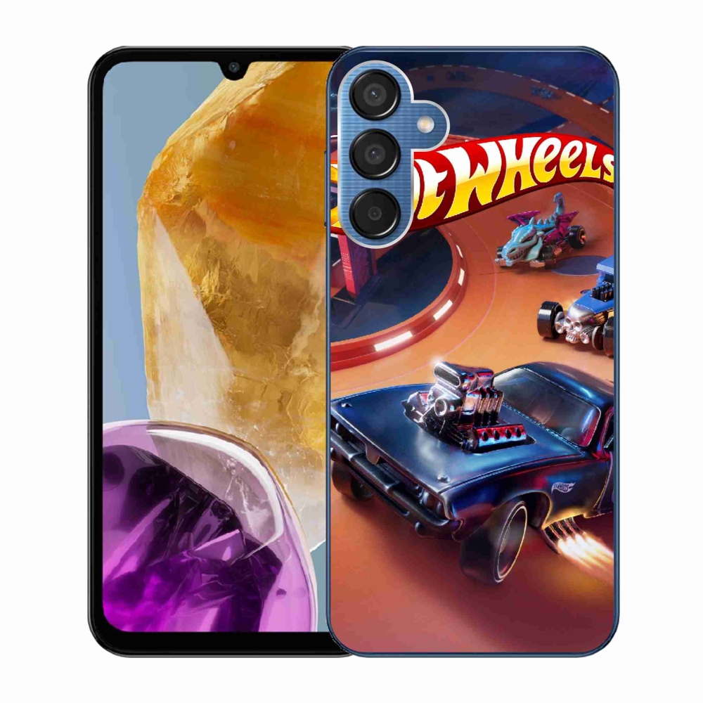 Gélový kryt mmCase na Samsung Galaxy M15 5G - hot wheels