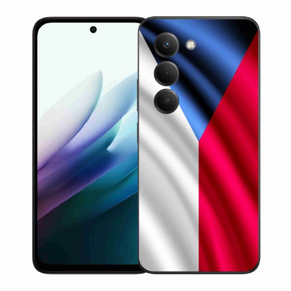 Gélový kryt mmCase na Xiaomi Redmi 15 4G/5G (171mm) - česká vlajka